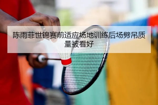 陈雨菲世锦赛前适应场地训练后场劈吊质量被看好